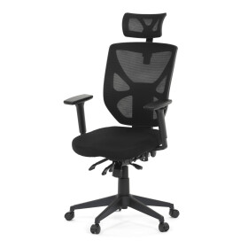 Kancelářská židle, asynchronní mechanismus, černá, KA-Q8250 BK
