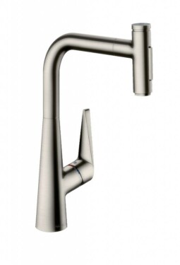 HANSGROHE - Talis Select M51 Dřezová baterie s výsuvnou sprškou, vzhled nerezu 72823800