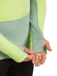 ICEBREAKER Mens 200 ZoneKnit LS Crewe, Seaglass/Peridot/Cb (vzorek) velikost: M