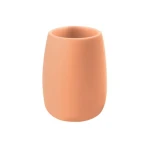 Spirella SVEN broskvová / Kelímek na kartáčky / Polyresin