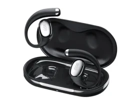 QCY Crossky R70 černá / Bezdrátová sluchátka s mikrofonem / TWS / Bluetooth 6.0 / IPX5 / dobíjecí box (CT02 black)