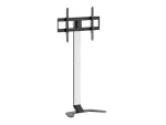 Equip 650614 stříbrná / Podlahový držák TV / 37"-86" / nosnost 45 kg / VESA 600x400 (650614)