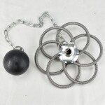 Kominický strojek pro nerezové komíny se závažím 0,7kg, pr. 130-230mm