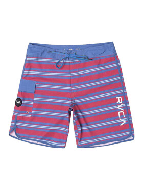 RVCA EASTERN TRUNK 18 Coral Pink pánské kraťasové plavky - 34