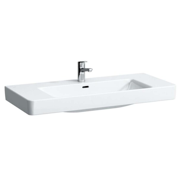 Laufen - Pro S Umyvadlo, 105x46 cm, 3 otvory pro baterii, bílá H8169660001081