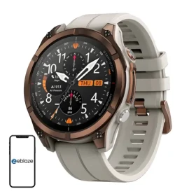Zeblaze Stratos 4 Pro hnědá / Chytré hodinky / AMOLED / GPS / 5 ATM / Výdrž 60 dní (Stratos 4 Pro Bronze)