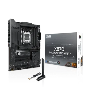 ASUS MAX GAMING X870 WIFI7 / X870 / 4x DDR5 / 1x 2.5GLAN / Wi-Fi 7 / ATX (90MB1LY0-M0EAY0)