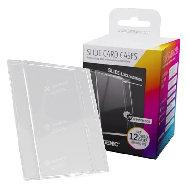 Pevný obal na kartu - Gamegenic Slide Card Case - 12 ks