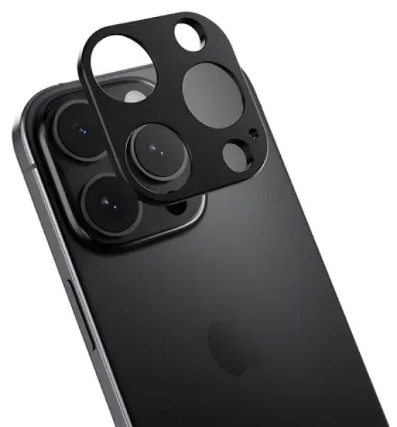 SwitchEasy LenShield Titanium Black / Ochranné sklo čoček fotoaparátu / Hliník / Apple iPhone 16 Pro/16 Pro Max (SPH66P028BK24)