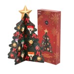 Leros Čajový Bylinný adventní kalendář Stromeček červený 24ns