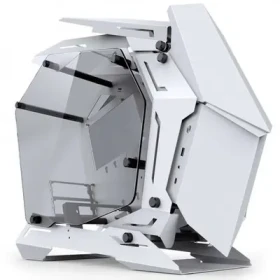Rozbaleno - Jonsbo MOD3 Mini bílá / Micro-ATX / 1x USB-A 3.0 / 1x USB-C 3.0 / bez zdroje / průhledná bočnice / rozbaleno (MOD3 MINI WHITE.rozbaleno)
