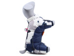 Darila teplá kombinéza pro psa Barva: Růžová, Délka zad (cm): 21, Obvod hrudníku: 30 - 34 cm
