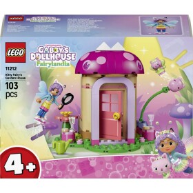 11212 LEGO® Gabby’s Dollhouse Zahradní domek Kitty Fees; sada pro hrací hry na role; hračky pro děti od 4 let; sada se zahradním domkem a hrací figurkou Gabby