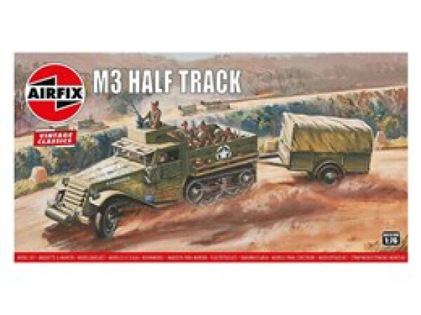 Classic Kit VINTAGE military A02318V - M3 Half Track & 1 Ton Trailer (1:76)