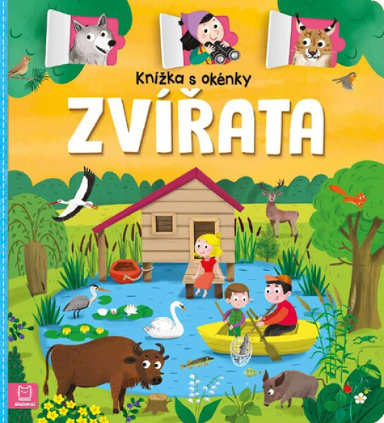 Knížka s okénky Zvířata - Agnieszka Bator