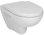 ALCADRAIN Jádromodul - předstěnový instalační systém s bílým/ chrom tlačítkem M1720-1 + WC JIKA LYRA PLUS + SEDÁTKO DURAPLAST AM102/1120 M1720-1 LY6