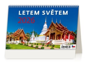Kalendář stolní 2026 - Letem světem