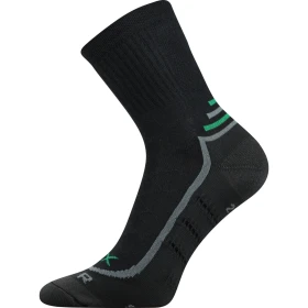 VOXX Ponožky sportovní anatomicky tvarované VERTIGO s masážním chodidlem TMAVĚ ŠEDÉ 39-42 110788
