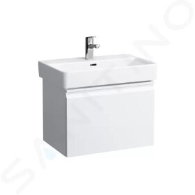 Laufen - Pro S Umyvadlová skříňka, 520x450x390 mm, 1 zásuvka, lesklá bílá H4833510964751