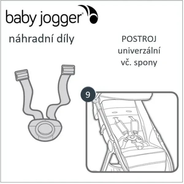 BabyJogger POSTROJ univerzální vč. spony (NDBJ466130)