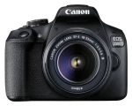 Canon EOS 2000D černá + EF-S 18-55mm IS + brašna SB130 / Digitální zrcadlovka / 24 MPix / CMOS / Wi-Fi (2728C013)
