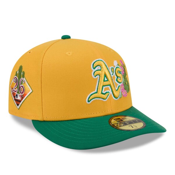 New Era Pánská kšiltovka Oakland Athletics MLB Athlectics 2026 Authentic Spring Training Pre-Curved 59FIFTY Velikost: 7 3/4