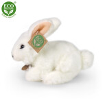 Plyšový králík bílý 16 cm ECO-FRIENDLY