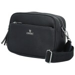 Trendy malá dámská koženková crossbody Kirikay, tmavě modrá
