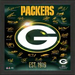 Highland Mint Obraz Green Bay Packers NFL Signature Logo 2023