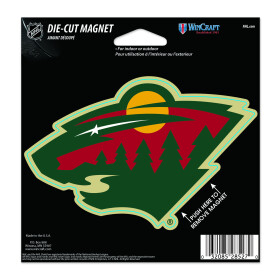 Wincraft Magnet Minnesota Wild NHL Die Cut Magnet