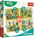 Trefl Puzzle Treflíci - Zábava 4v1 (12,15,20,24 dílků)