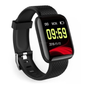 Popron SMARTWATCH M116S CHYTRÉ HODINKY ČERNÁ