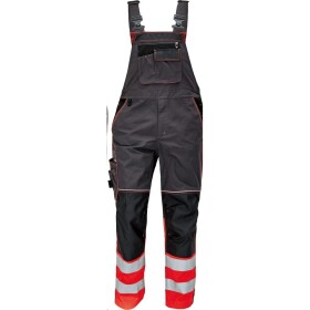 CRV Cerva Mont. kalhoty KNOXFIELD HI-VIS DW275 lacl antracit-červené dole reflexní pruhy DOPRODEJ 52 antracit-červené