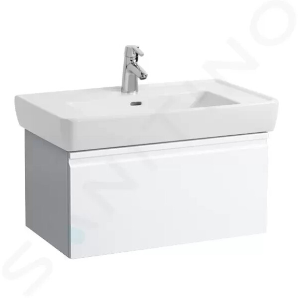 Laufen - Pro Umyvadlová skříňka, 770x450x390 mm, 1 zásuvka, matná bílá H4830610954631