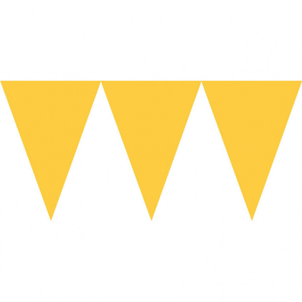 Vlaječková girlanda žlutá 450cm Vlaječková girlanda žlutá 450cm