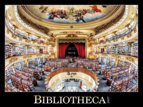 Kalendář 2027 nástěnný: BIBLIOTHECA