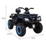 Mamido Dětská elektrická čtyřkolka XT-Speed 4x80W 24V modrá