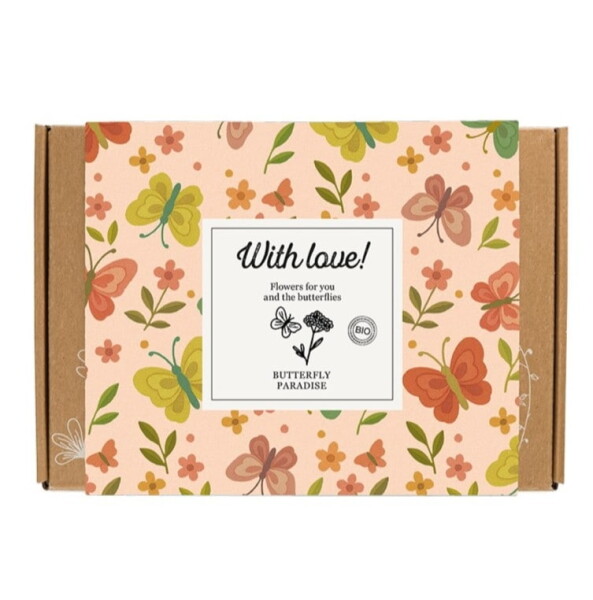 Blossombs Dárková sada semínek divokých květin With love – 7 ks, multi barva, papír