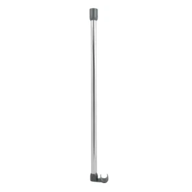 MSV držák tyče na sprchový závěs ALU chromovaný / Držák / Hliník / 60 cm