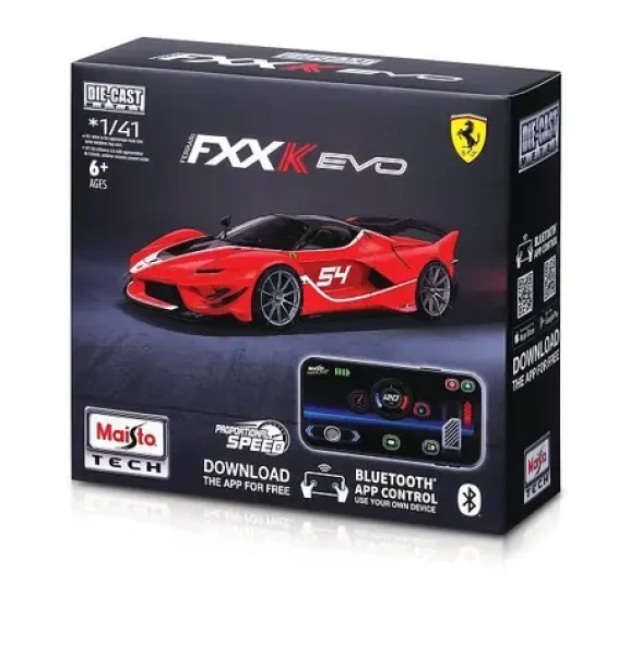 Maisto RC DIE-CAST METAL - Ferrari FXX-K EVO červená