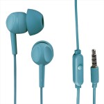 Thomson sluchátka s mikrofonem EAR3005 modrá / silikonové špunty (132483-T)