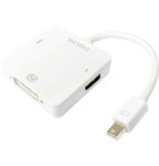 LogiLink CV0045A Mini DisplayPort (M) - HDMI DVI-I DP (F) adaptér (CV0045A)