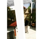 Hliníková pergola – Florenz 1116 (bílá)