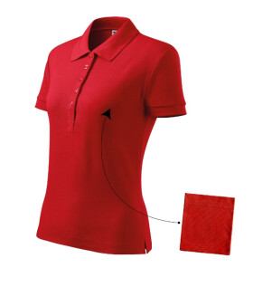 Cotton polokošile dámská červená XS