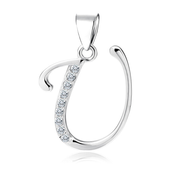 LUNICA Stříbrný přívěsek PÍSMENO U 0759