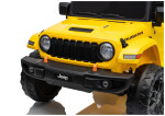 Mamido Elektrické autíčko Jeep Rubicon 24 V 2x200 W žluté