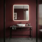 REA - Zrcadlová skříňka s LED osvětlením M1011-60 60x70 REA-M0100