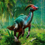 Nástěnný poznámkový kalendář 2026 NOTIQUE - Dinosauři, 30 x 30 cm