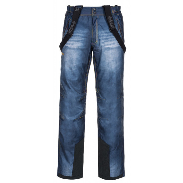 Pánské lyžařské kalhoty Denimo-m Kilpi džíny-modré XL