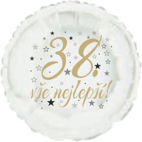 38. narozeniny balónek kruh Balonky.cz 38. narozeniny balónek kruh Balonky.cz